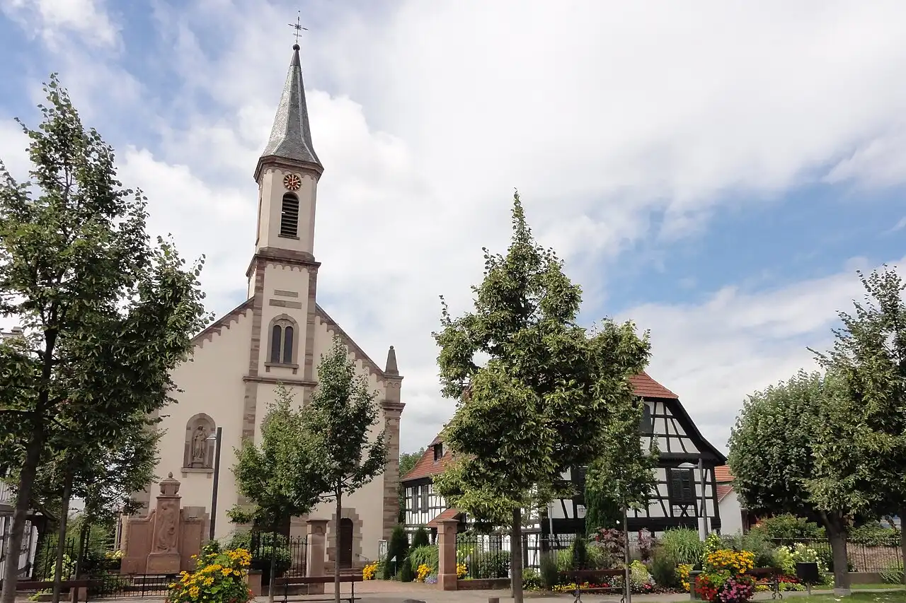 Vue de Hoenheim