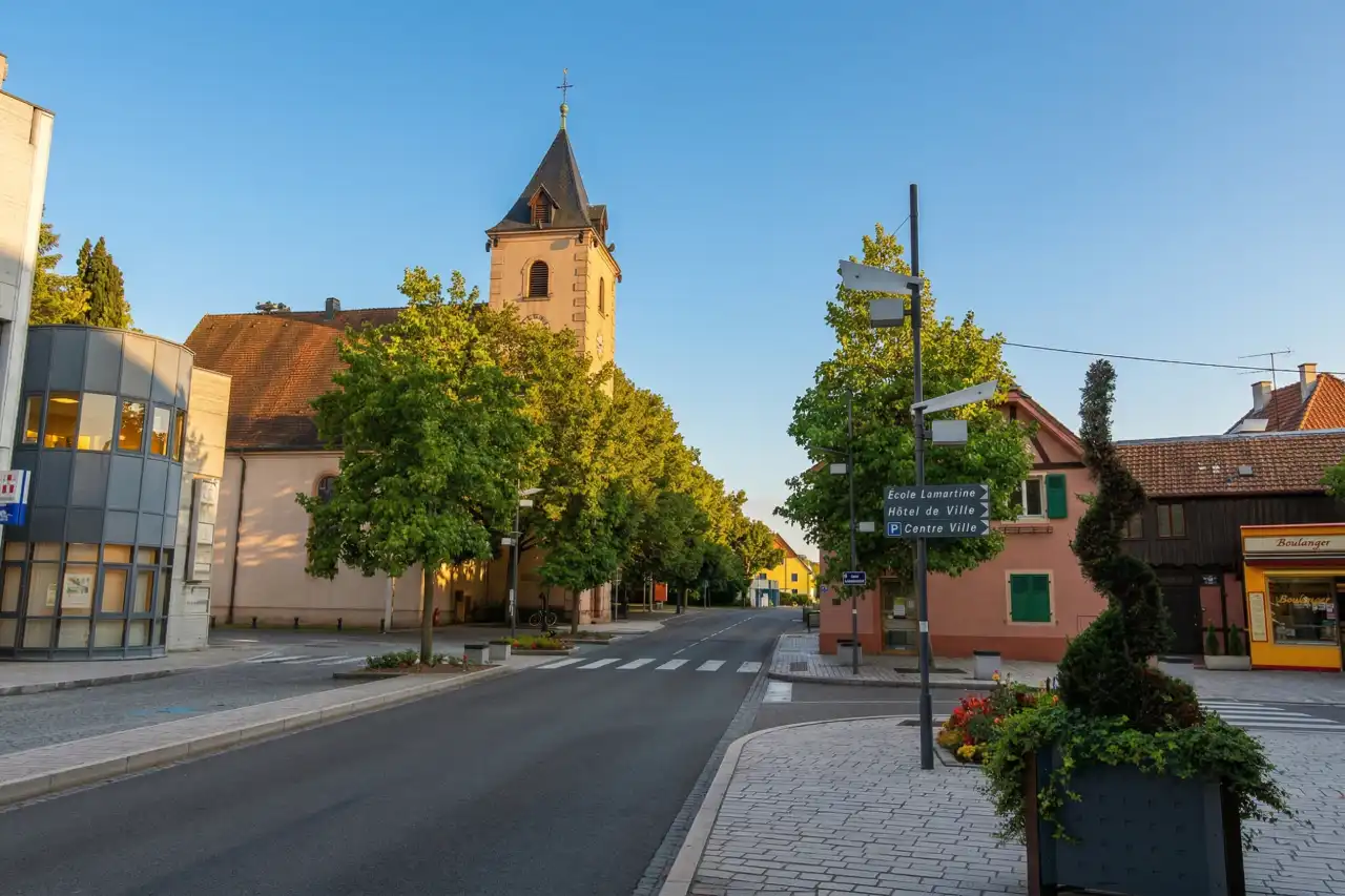 Vue de Illzach