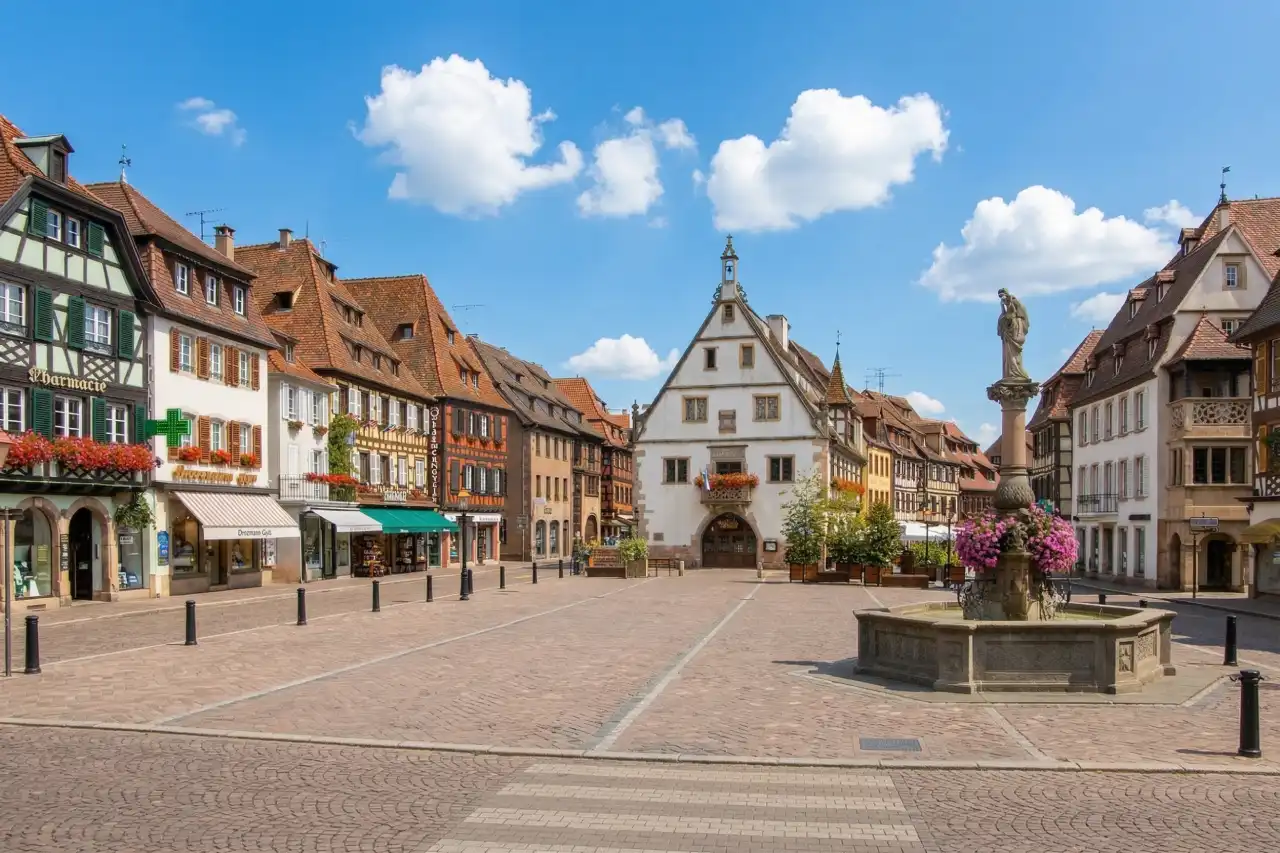 Vue de Obernai