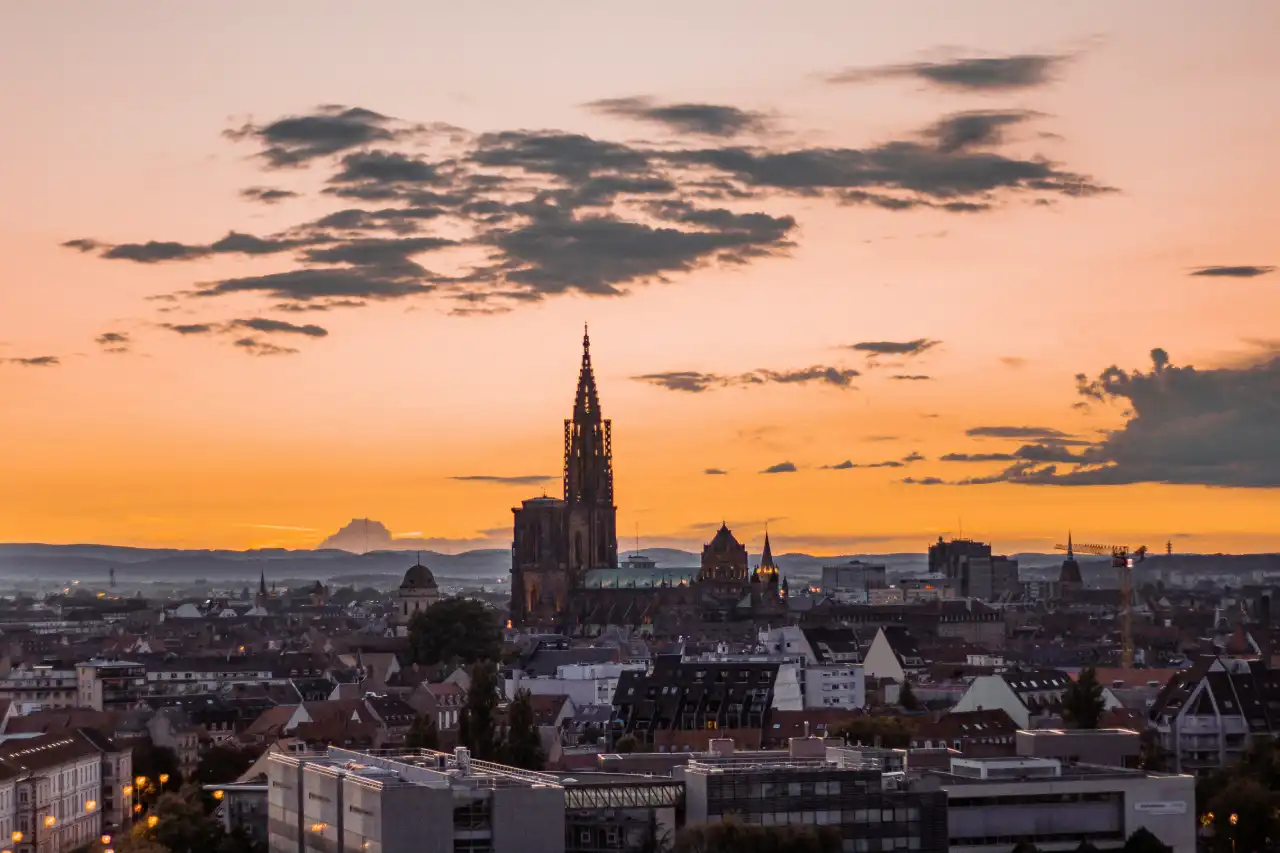 Vue de Strasbourg